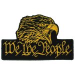 Hot Leathers We The People Eagle 4″ Patch PPQ1873
