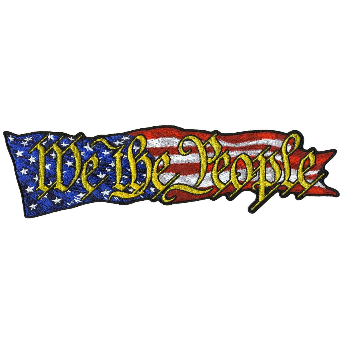 ppq1899-a01_20_1200x1200_4c05b14f-916e-4f1b-b595-080dcd47ccc0.jpg Hot Leathers We The People Flag 10″ Patch PPQ1899 - Image 1