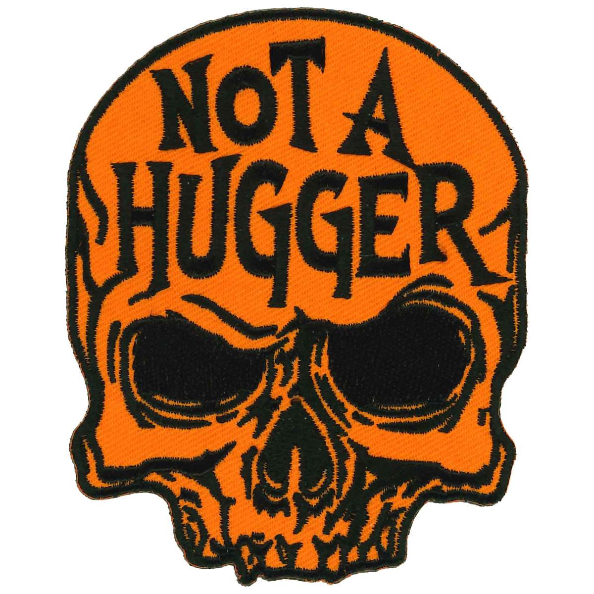 ppq1960-a01_20_1200x1200_c08b60b6-9abe-4b32-a56a-5221129fb4fa.jpg Hot Leathers Not A Hugger 3″ Patch PPQ1960 - Image 1