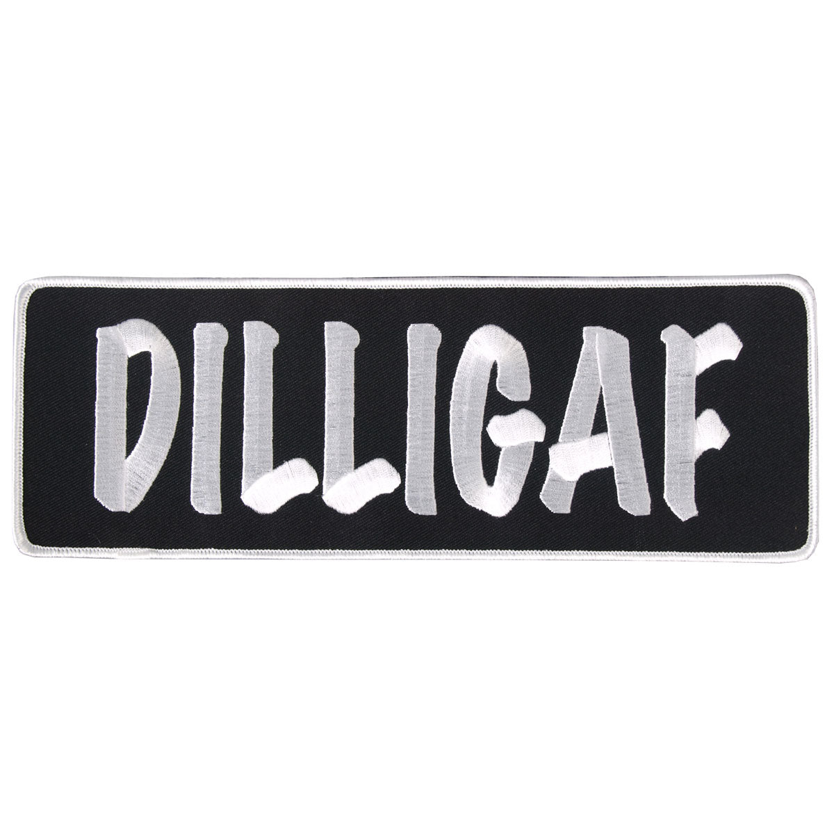 ppr1010-a01.jpg Hot Leathers PPR1010 DILLIGAF Lower Back 10″ x 4″ Patch - Image 1
