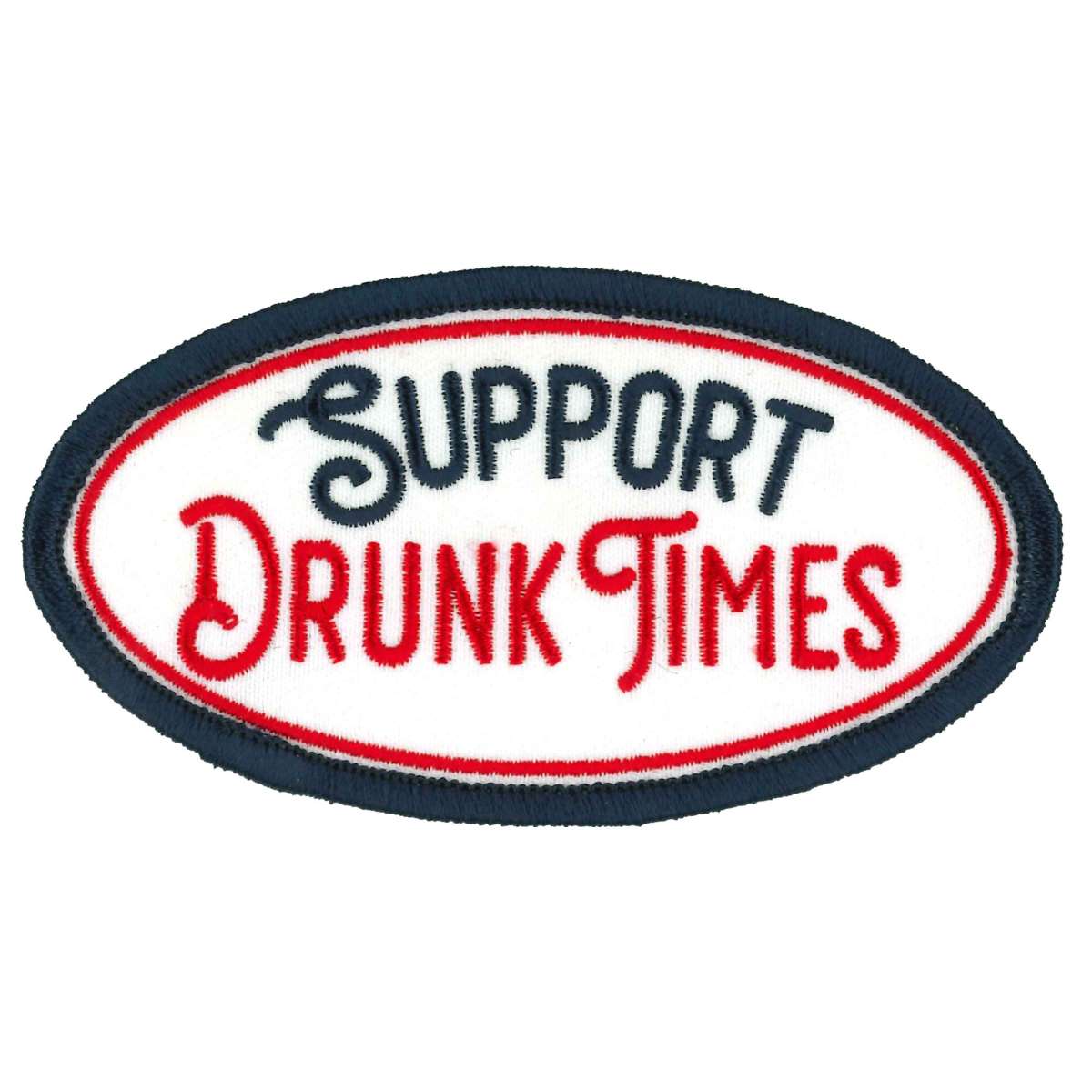 ppw1006-a01_20_1200x1200_aff10877-d728-4b51-84f0-d15e0a635cf6.jpg Hot Leathers Support Drunk Times Patch PPW1006 - Image 1