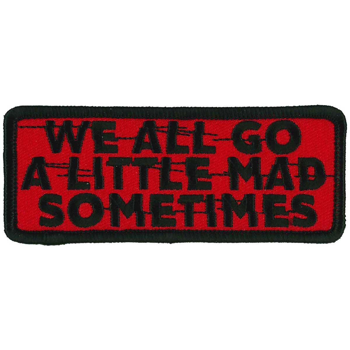 ppw1016-a01-edit-a.jpg Hot Leathers PPW1016 4 Inch A Little Mad Patch - Image 1