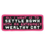 Hot Leathers 4″ Settle Down Cat Patch PPW1070