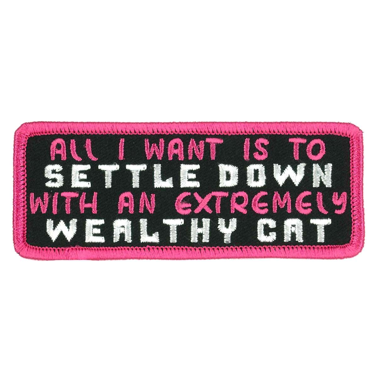 ppw1070-a01_20_1200x1200_55209c22-d1b9-4305-9129-e88f4ea66032.jpg Hot Leathers 4″ Settle Down Cat Patch PPW1070 - Image 1