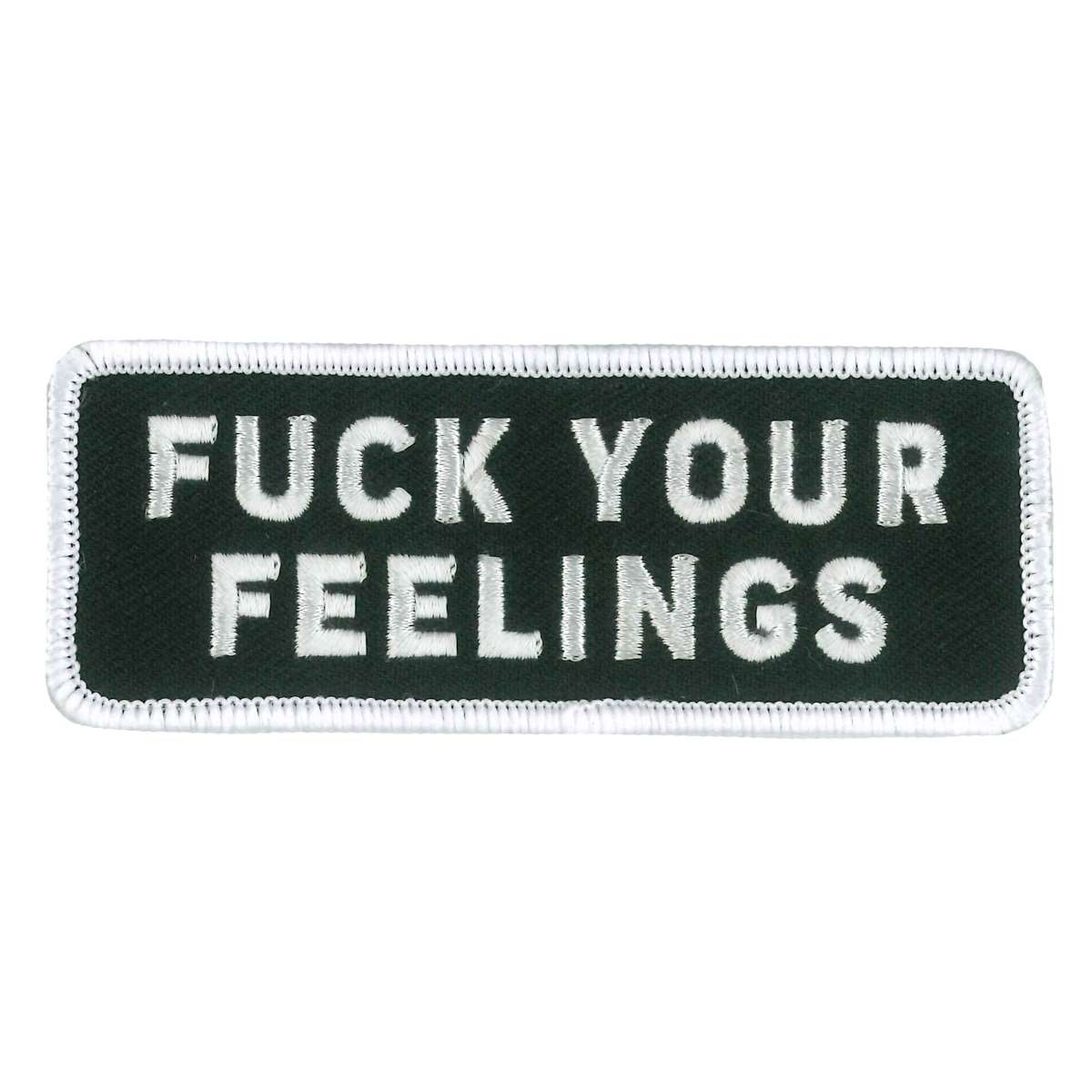 ppw1097-a01_20_1200x1200_1b3dbddd-7c2f-48c3-b05e-e453e55d3f26.jpg Hot Leathers F Your Feelings Patch PPW1097 PPW1097 - Image 1