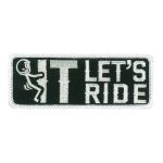 Hot Leathers F It Let’s Ride Patch PPW1102 PPW1102