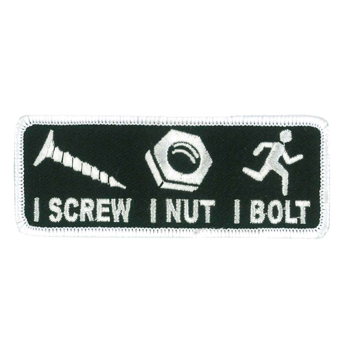 ppw1135-a01_20_1200x1200_5dc5ead8-962c-4a6d-851f-7d5f593b392a.jpg Hot Leathers Screw Nut Bolt Patch PPW1135 - Image 1