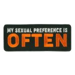 Hot Leathers Sexual Preference Patch PPW1136