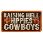 Hot Leathers Raising Hell 4″ X 2″ Embroidered Patch PPW1200