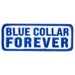 Hot Leathers Blue Collar 4″ X 1.5″ Embroidered Patch PPW1218