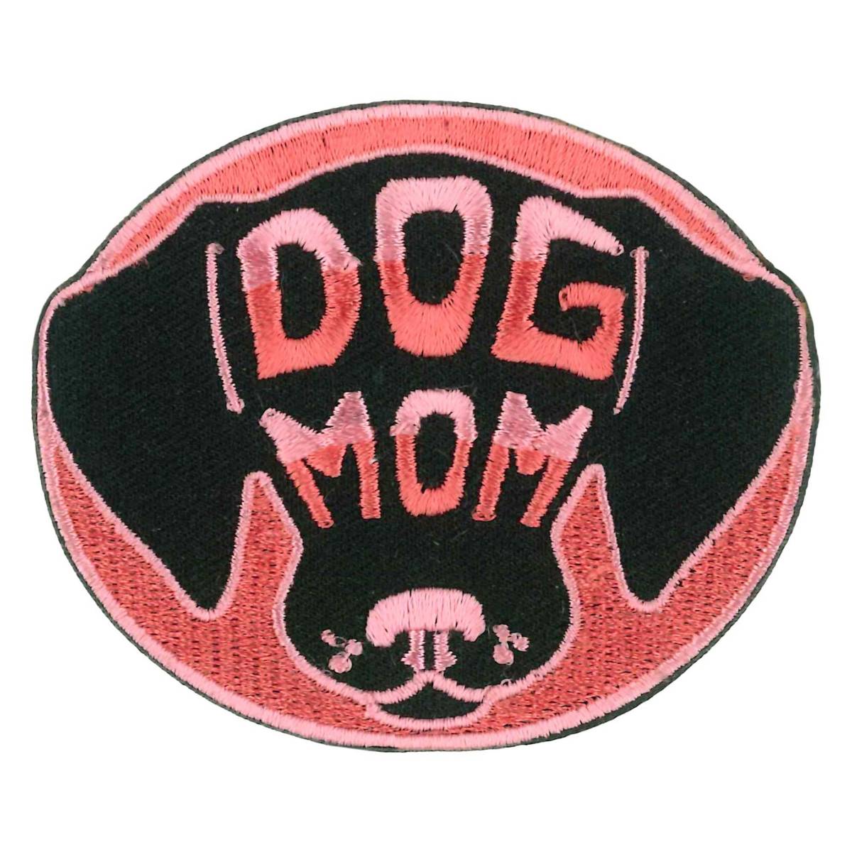 ppw1225-a01.jpg Hot Leathers Dog Mom Embroidered Patch Ppw1225 PPW1225 - Image 1