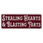 Hot Leathers Blasting Farts 4 X 1.5 Embroidered Patch PPW1265