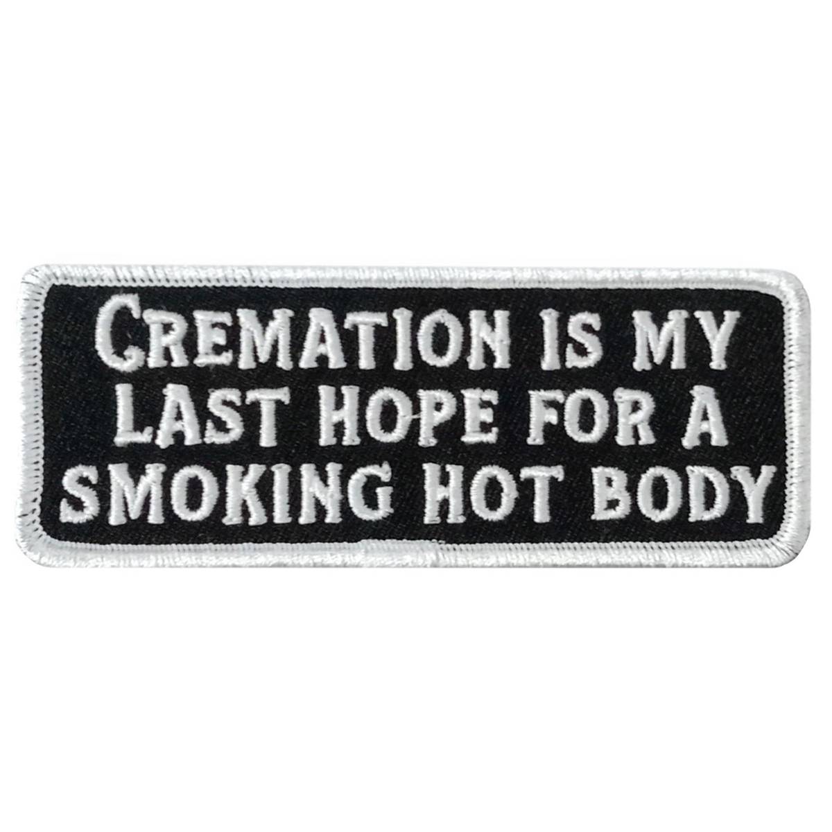 ppw1270-a01.jpg Hot Leathers Cremation 4 X 1.5″ Embroidered Patch PPW1270 - Image 1