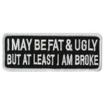 Hot Leathers Fat And Ugly 4 X 1.5″ Embroidered Patch PPW1274