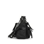 Hot Leathers Black Leather Purse with Two Zipper Pockets PUA1060 - Image 4