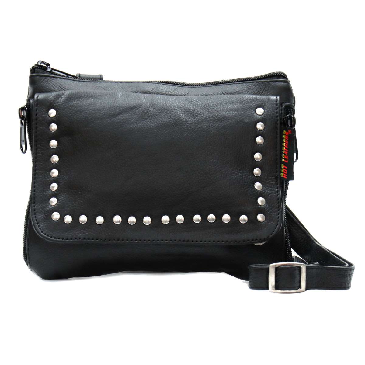 pua1173-a01_20_1200x1200_41fce71f-1d6f-409b-a9a9-da0777d27ddb.jpg Hot Leathers Studded Leather Concealed Carry Purse PUA1173 - Image 1