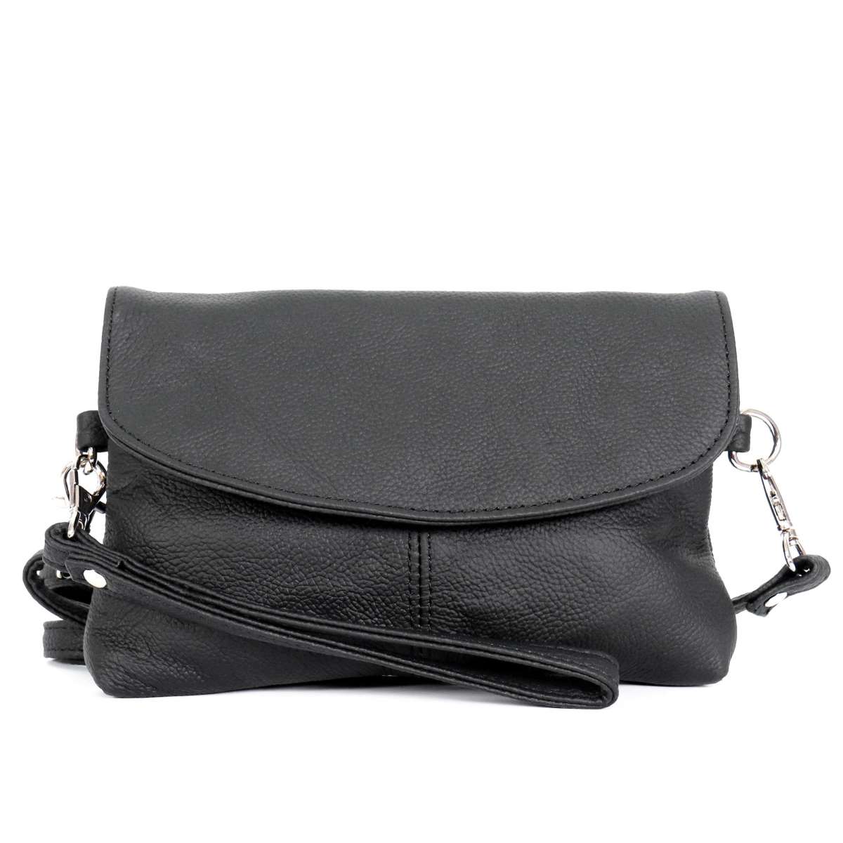 pua1184-a01_20_1200x1200_0e32f47c-eb9b-44fb-8220-b51f535dc489.jpg Hot Leathers Black Crossbody Organizer Leather Purse PUA1182 - Image 1