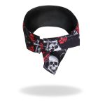 Hot Leathers Sublimation Skull Roses Road Wrap - Image 5