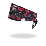 Hot Leathers Sublimation Skull Roses Road Wrap - Image 6