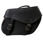 Hot Leathers SDB1006 Large Wide 2-Buckle PVC Saddlebags 15X12X7