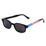 Hot Leathers SGD1081 KD’s Smoke American Flag Sunglasses