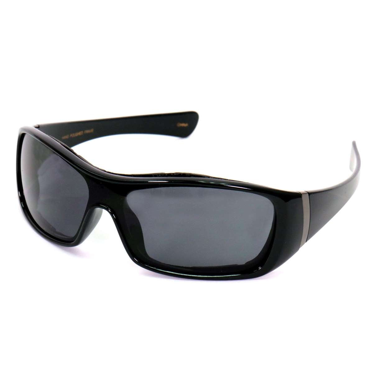 sgf1064-a01_20_1200x1200_9855dc20-47de-4baf-beb7-0247e7b50380.jpg Hot Leathers Jayhawk Foam Padded Sunglasses with Smoke Lenses SGF1064 - Image 1