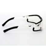 Hot Leathers Safety Wings Glasses with Clear Lenses SGF1068 - Image 3