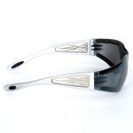 Hot Leathers SGF1073 Silver Mirror Foam Padded Metal Framed Sunglasses - Image 3