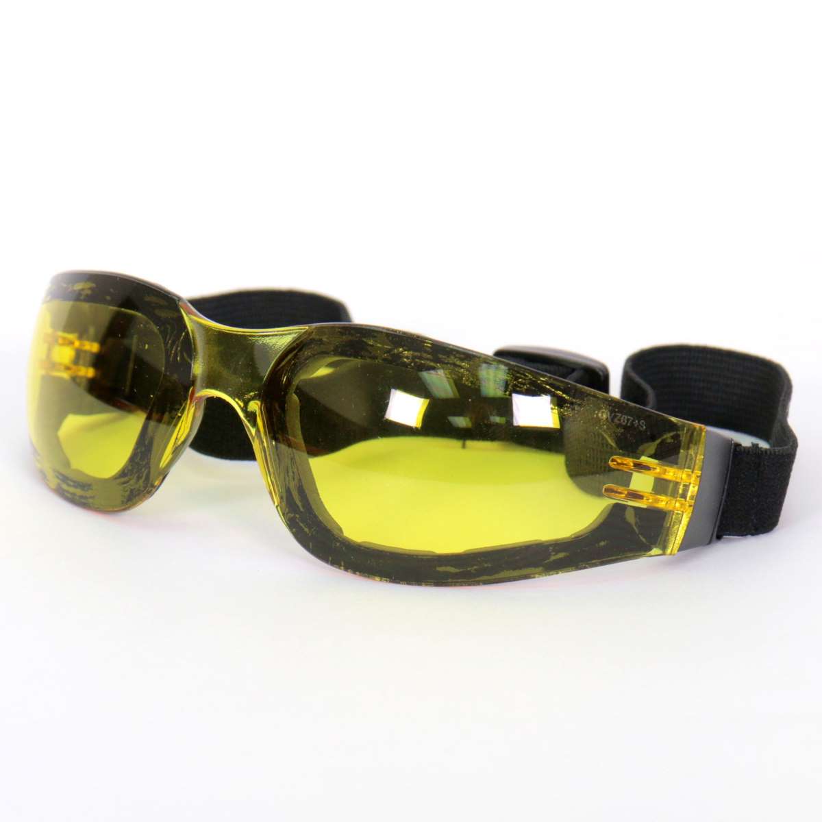 sgg1014-a01_20_1200x1200_51374945-e90b-4773-8d76-eedb7c41d946.jpg Hot Leathers Safety Sunglasses Goggles with Yellow Lenses SGG1014 - Image 1