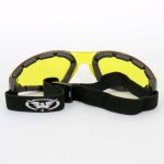 Hot Leathers Safety Sunglasses Goggles with Yellow Lenses SGG1014 - Image 4