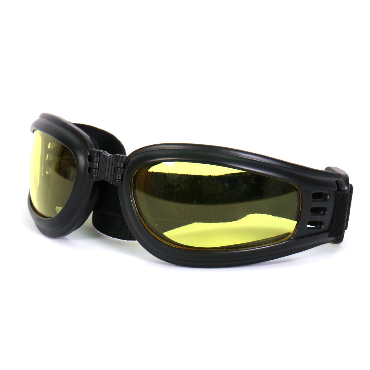 sgg1017-a01-edit-a.jpg Hot Leathers SGG1017 Yellow Nomad Sunglasses/Goggles - Image 1