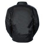 NexGen SH0030 Men’s ‘Racer’ Black and Grey Textile Motorcycle Jacket - Image 2