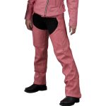 Milwaukee Leather SH1135 Women’s ‘Braided’ Pink Classic Leather Chaps
