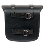 Milwaukee Leather SH545 Small Black PVC Motorcycle Sissy Bar Bag - Image 5