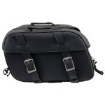 Milwaukee Leather SH57701 Black Medium PVC Zip-Off Motorcycle Saddlebag - Image 10