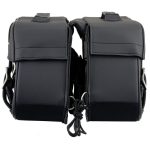 Milwaukee Leather SH57701 Black Medium PVC Zip-Off Motorcycle Saddlebag - Image 4