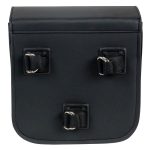 Milwaukee Leather SH59002 Small Black PVC Sissy Bar Motorcycle Bag - Image 2