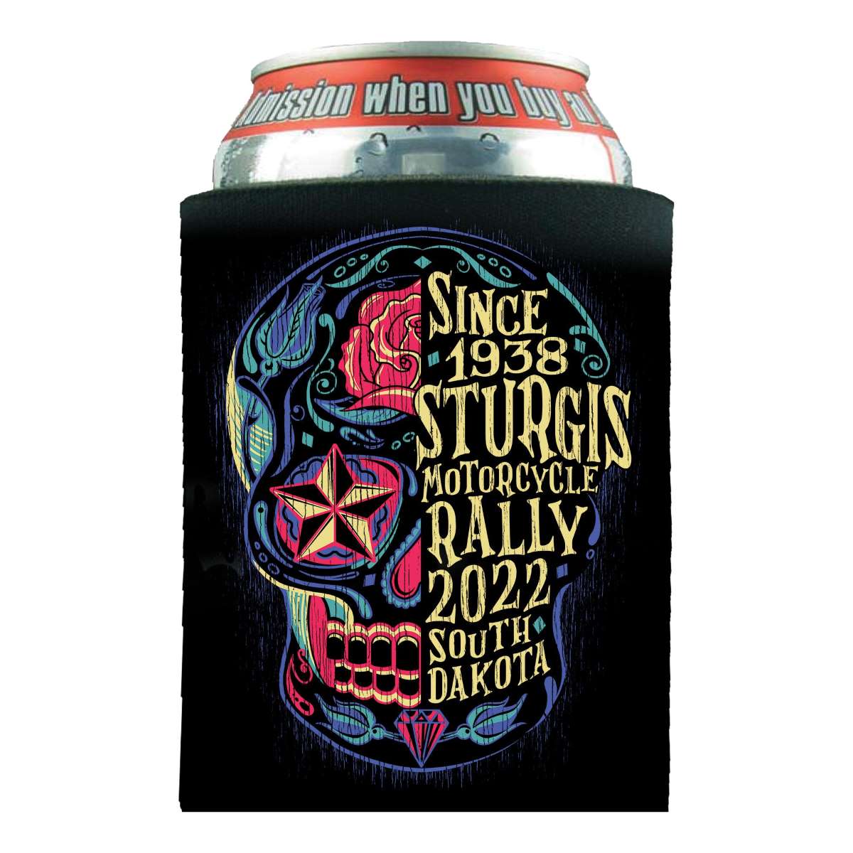 spa6051-a01.jpg Hot Leathers 2022 Sturgis Rally Half Sugar Can Wrap SPA6051 - Image 1