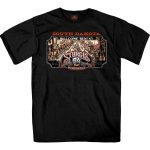 2024 Sturgis Men’s Main Street Black Motorcycle Rally T-Shirt SPB1117