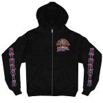 Hot Leathers SPB4067 Men’s Black 2023 Sturgis # 1 American Double Sided Print Hoodie