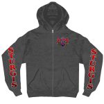 2024 Sturgis Men’s Buffalo Charcoal Motorcycle Rally Zip Up Hoodie SPB4104