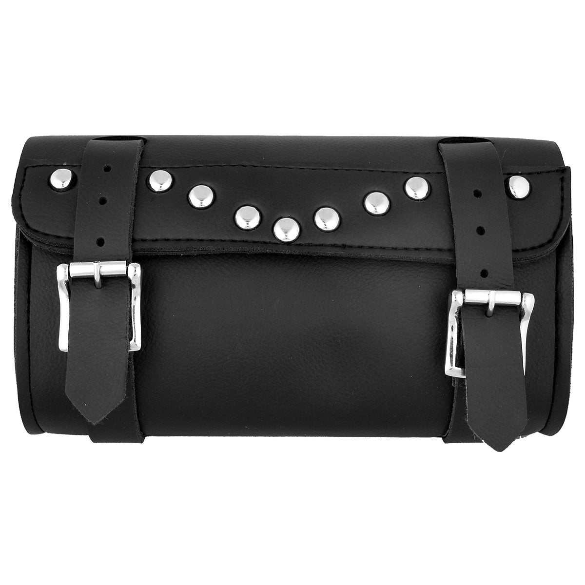 tbc1005-a01.jpg Hot Leathers TBC1005 Medium PVC Motorcycle Studded Tool Bag 10X5X3 - Image 1