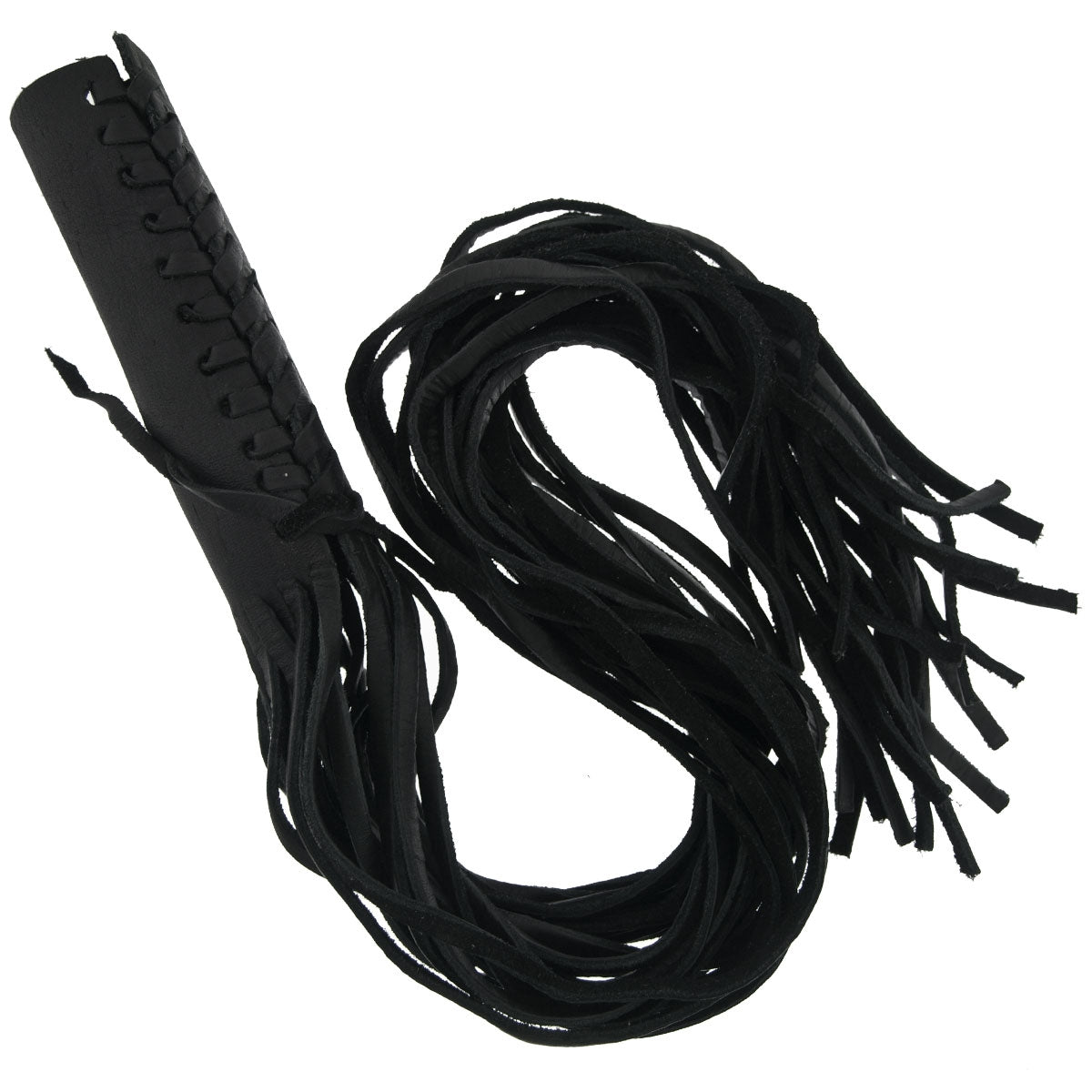 tcb1002-a01_1.jpg Hot Leathers Black Throttle Cover with 20″ Fringe TCB1002 - Image 1