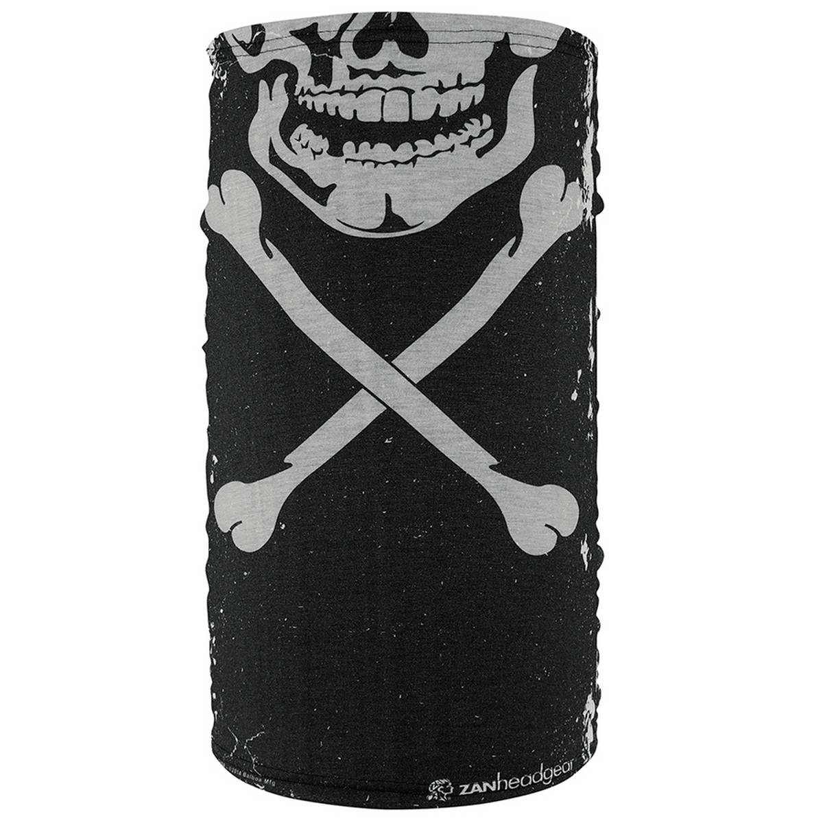 tf227.media_.zan_.01.jpg ZanHeadgear TF227 Motley Tube Fleece Lined Skull Xbones - Image 1