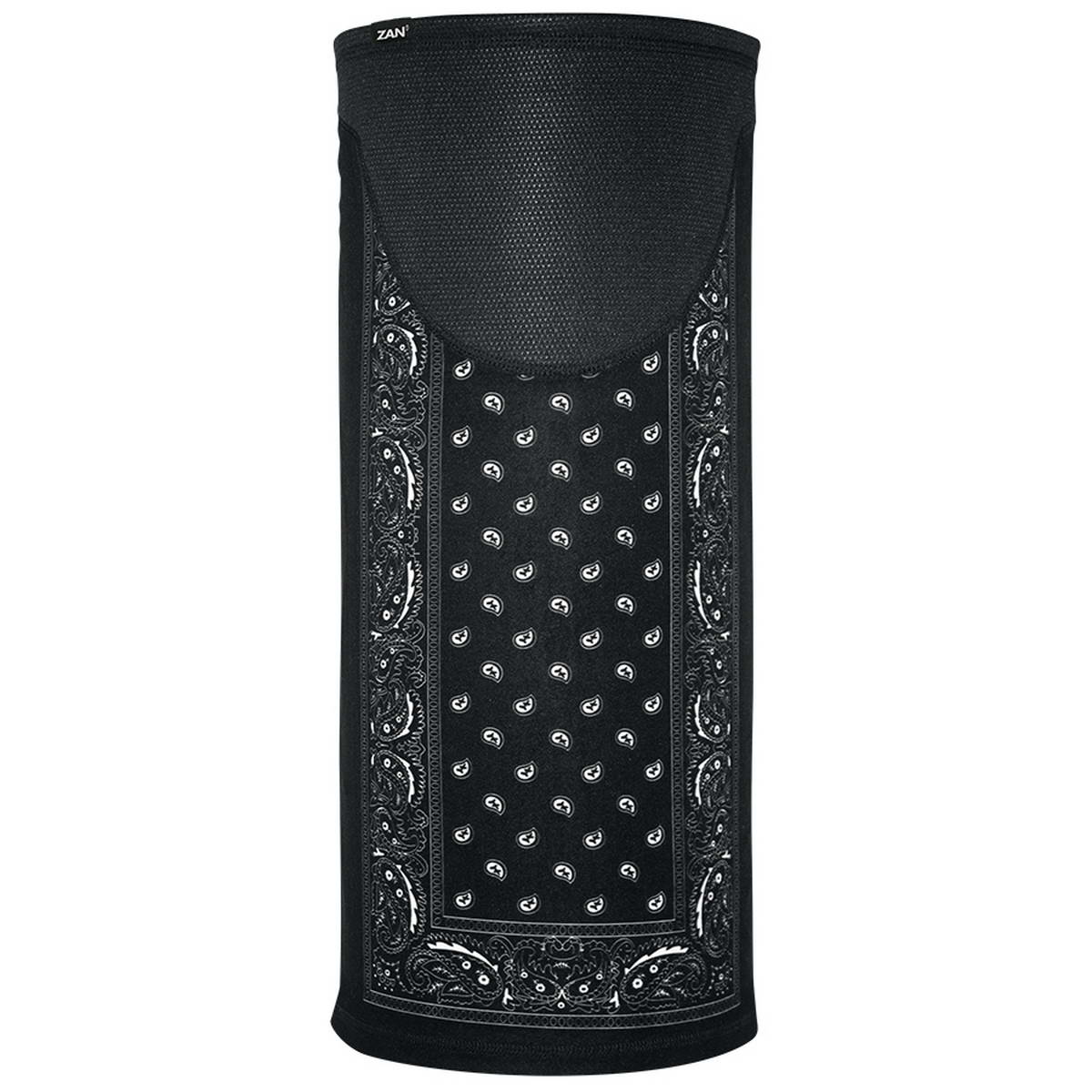 tw101.media_.zan_.01.jpg ZanHeadgear TW101 Motley Tube Wind Proof SportFlex Series Black Paisley - Image 1