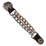 Hot Leathers VXC1031 US Military Vet Eagle Motorcycle Biker Vest Extender – 4 Inch