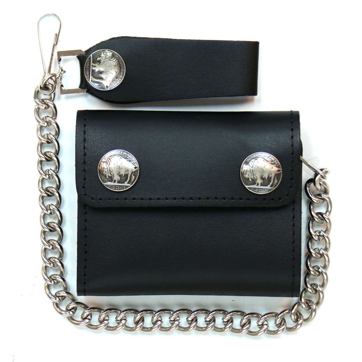 wla1001-a01_20_1200x1200_d64c69ea-db1d-4e85-b1a7-1f6b4e04af18.jpg Hot Leathers Buffalo Nickel Bi-Fold Wallet WLA1001 - Image 1