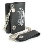 Hot Leathers Tribal Eagle Tri-fold Wallet WLB1020 - Image 7