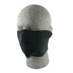 ZanHeadgear WNFM114H Neoprene Half Mask Solid Black - Image 3