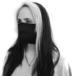 ZanHeadgear WNFM114H Neoprene Half Mask Solid Black - Image 5